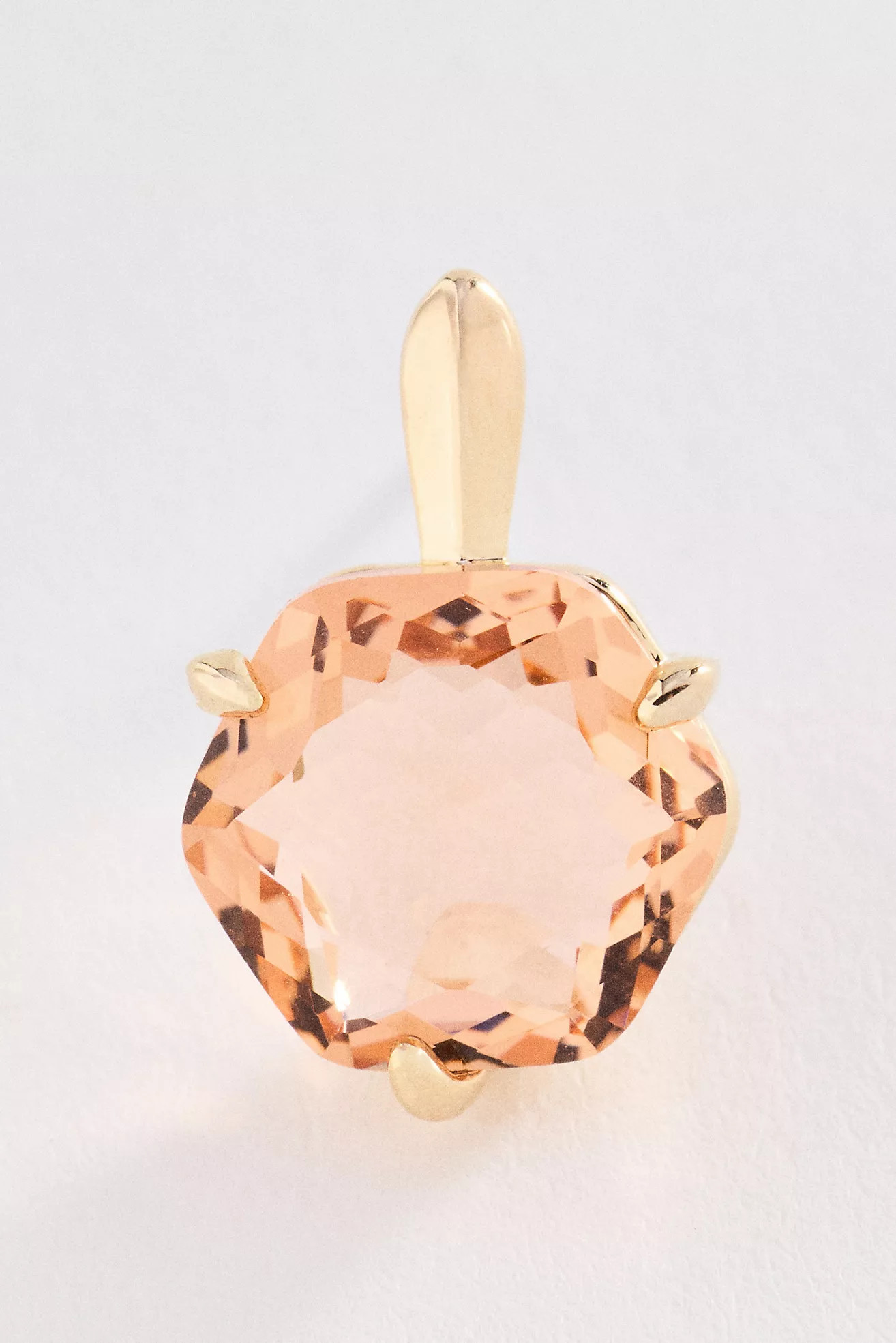 Hexagon Stone Post Earrings | Anthropologie (US)