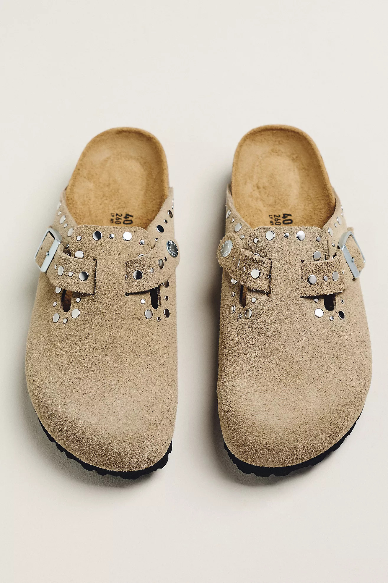 Birkenstock Boston Rivets Clogs | Anthropologie (US)