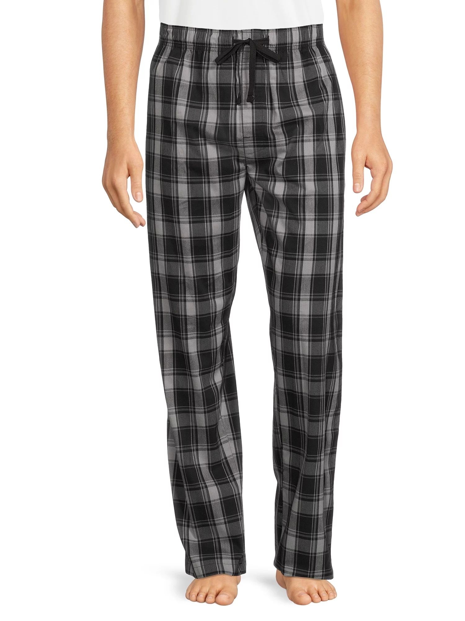 Hanes Men's and Big Men's Woven Stretch Pajama Pants, Size XL | Walmart (US)