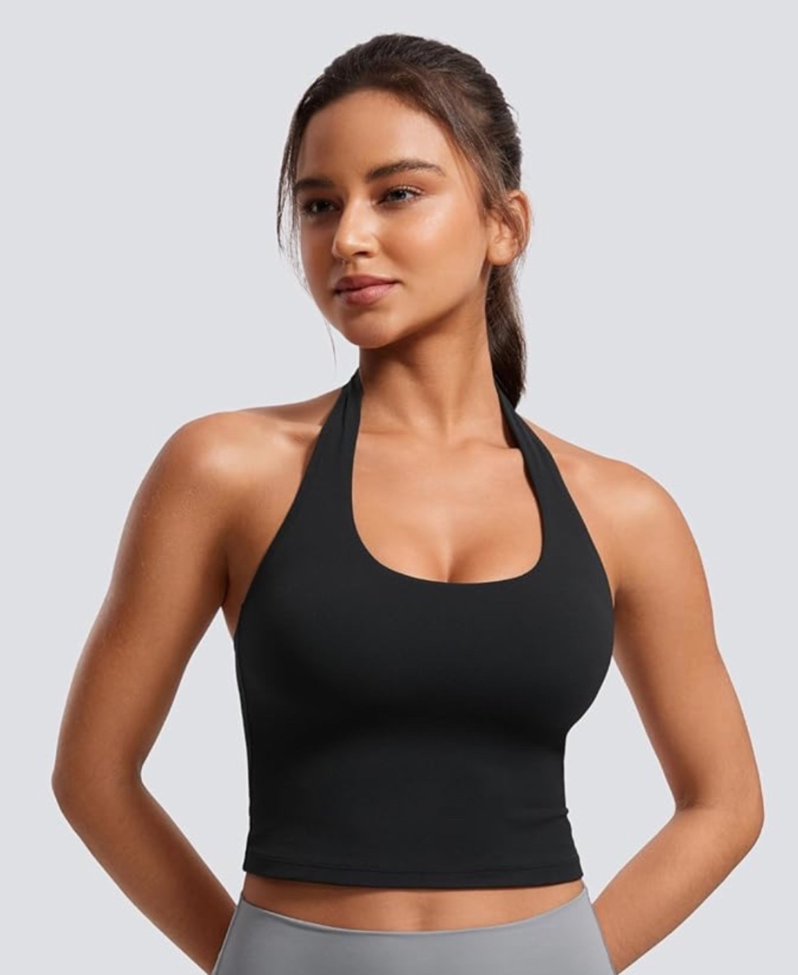 Gym halter crop top

#LTKBeauty #LTKActive #LTKWorkwear