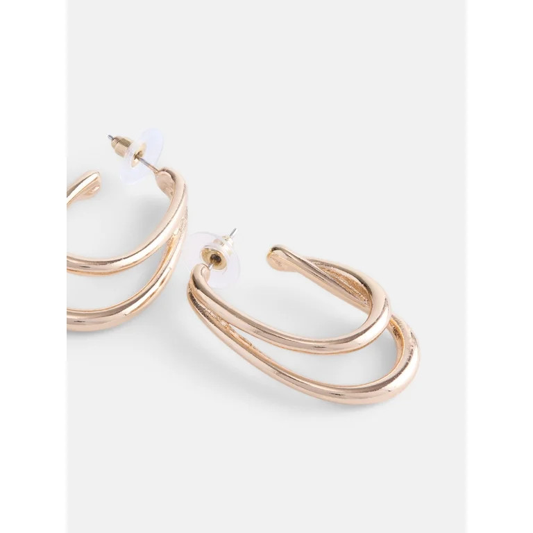 Scenario 2 Layer Hoop in Gold for Female Adults and Teens | Walmart (US)