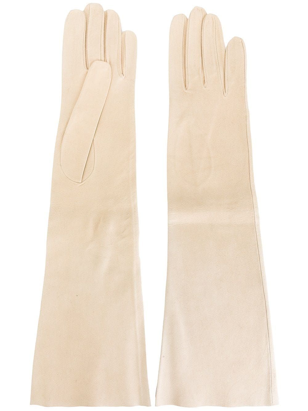Hermès Vintage long gloves - Neutrals | FarFetch Global