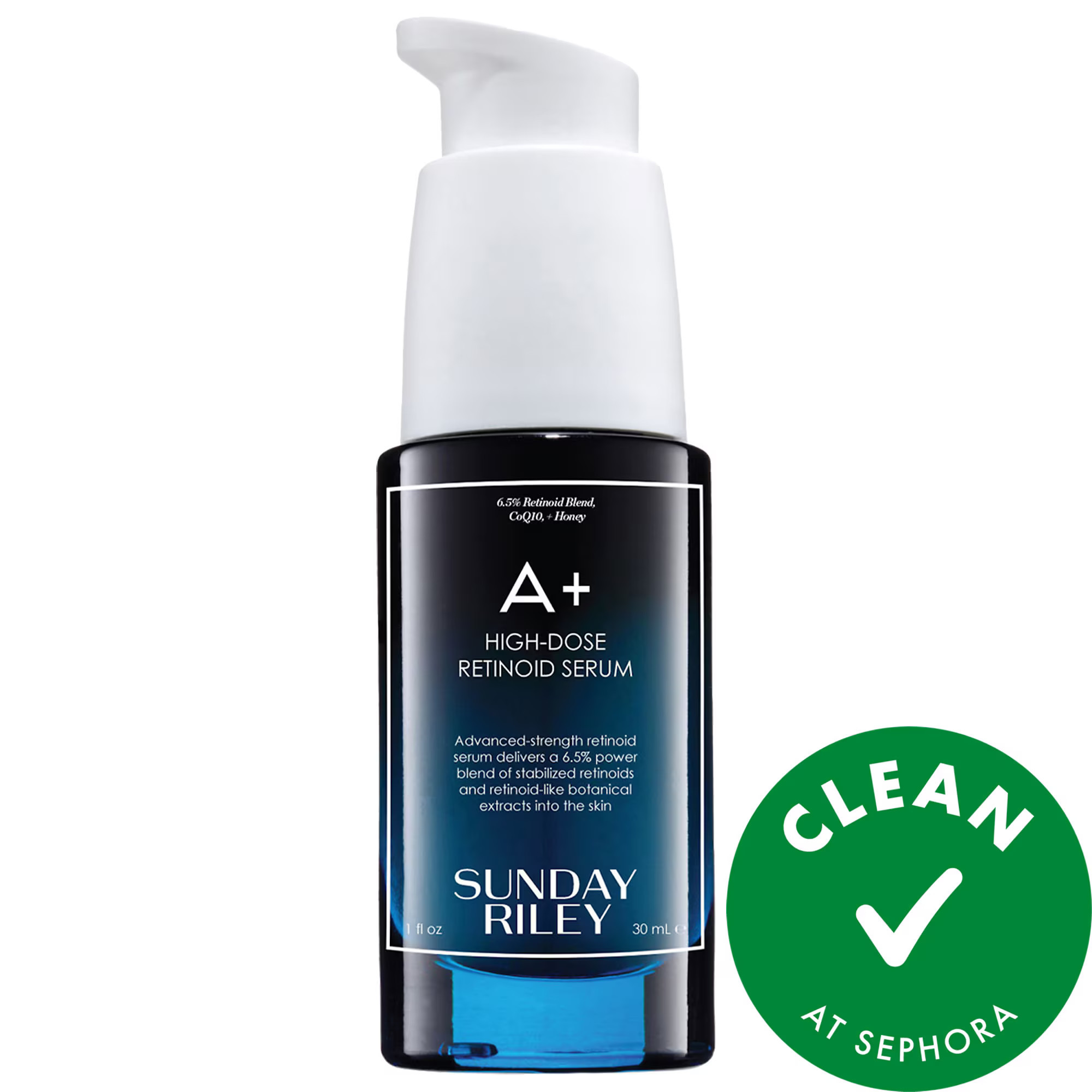 Sunday Riley A+ High-Dose Retinol Serum 1 oz/ 30 mL | Sephora (US)