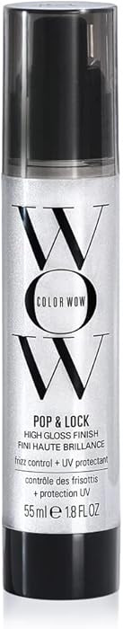 COLOR WOW Pop + Lock High Gloss Finish – Frizz Control Serum | Prevent Color Fade, Seal Split E... | Amazon (US)