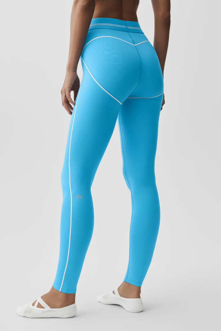 Airbrush High-Waist Heart Throb Legging | Alo Yoga
