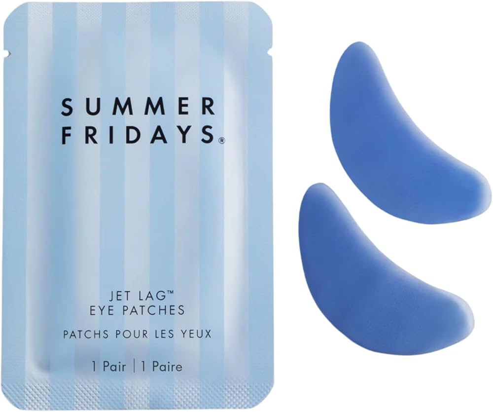 Summer Fridays Jet Lag Under Eye Patches - Hydrating & Depuffing Hydrogel Eye Masks with Caffeine... | Amazon (US)