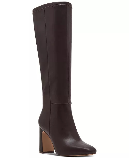 Madden Girl Wisee Block-Heel Knee-High Dress Boots - Macy's | Macy's