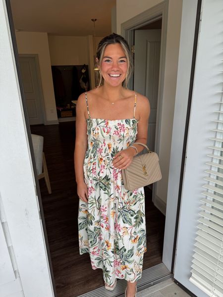 This summer long dress is perfect for vacations or date nights. It’s comfortable and flowy!! Versatile and effortless choice for any summer occasion!! Wedding guest dresses | summer outfits

#LTKfindsunder50 #LTKtravel #LTKstyletip