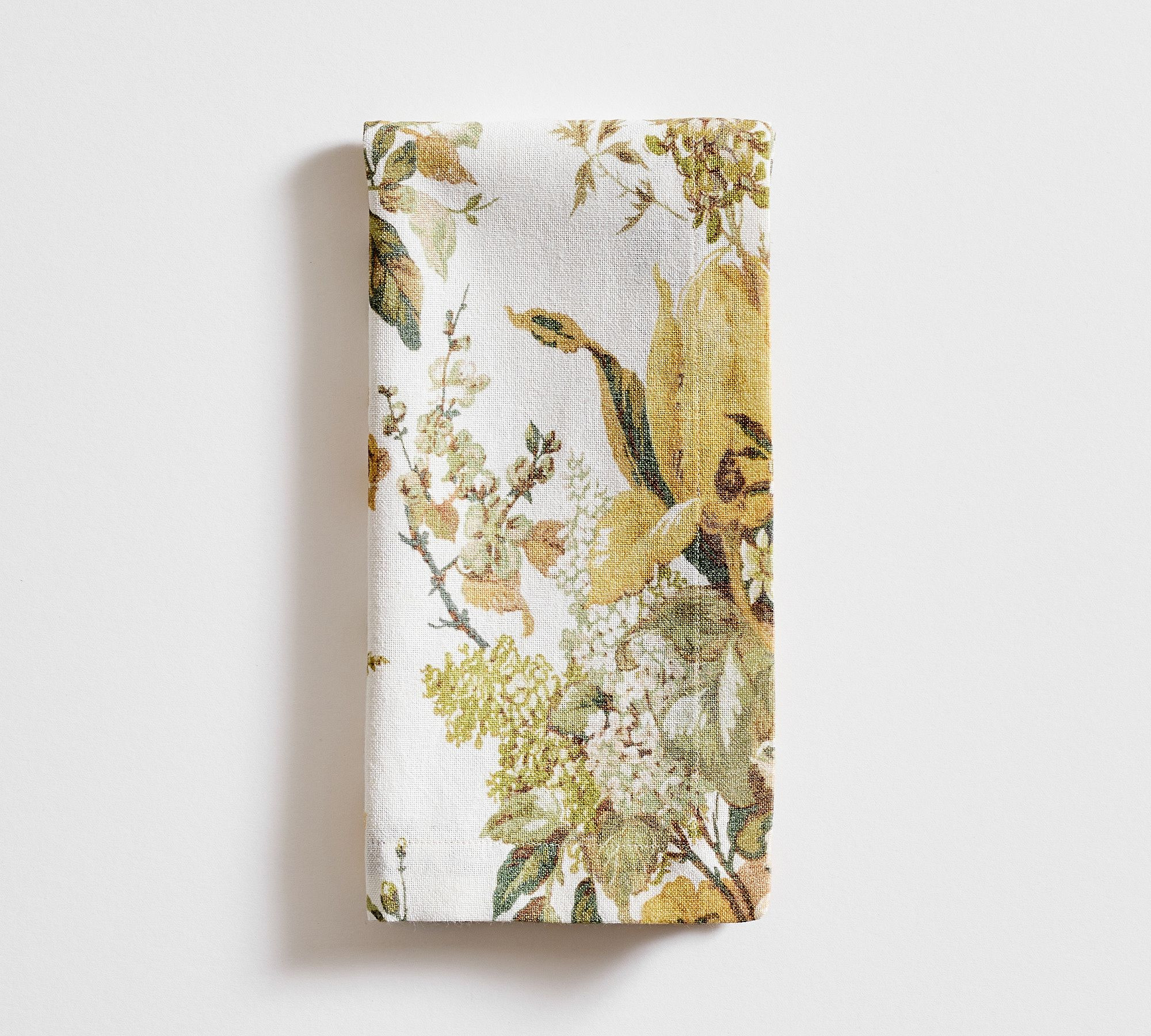 Linden Floral Cotton Napkins - Set of 4 | Pottery Barn (US)