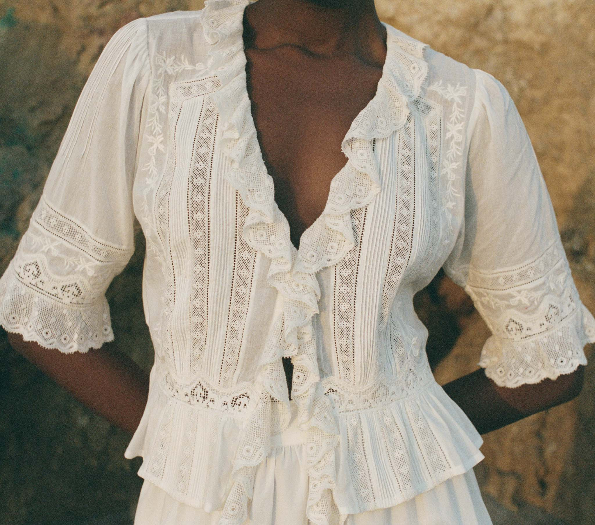 Elenor Top - Salt | DÔEN | DOEN