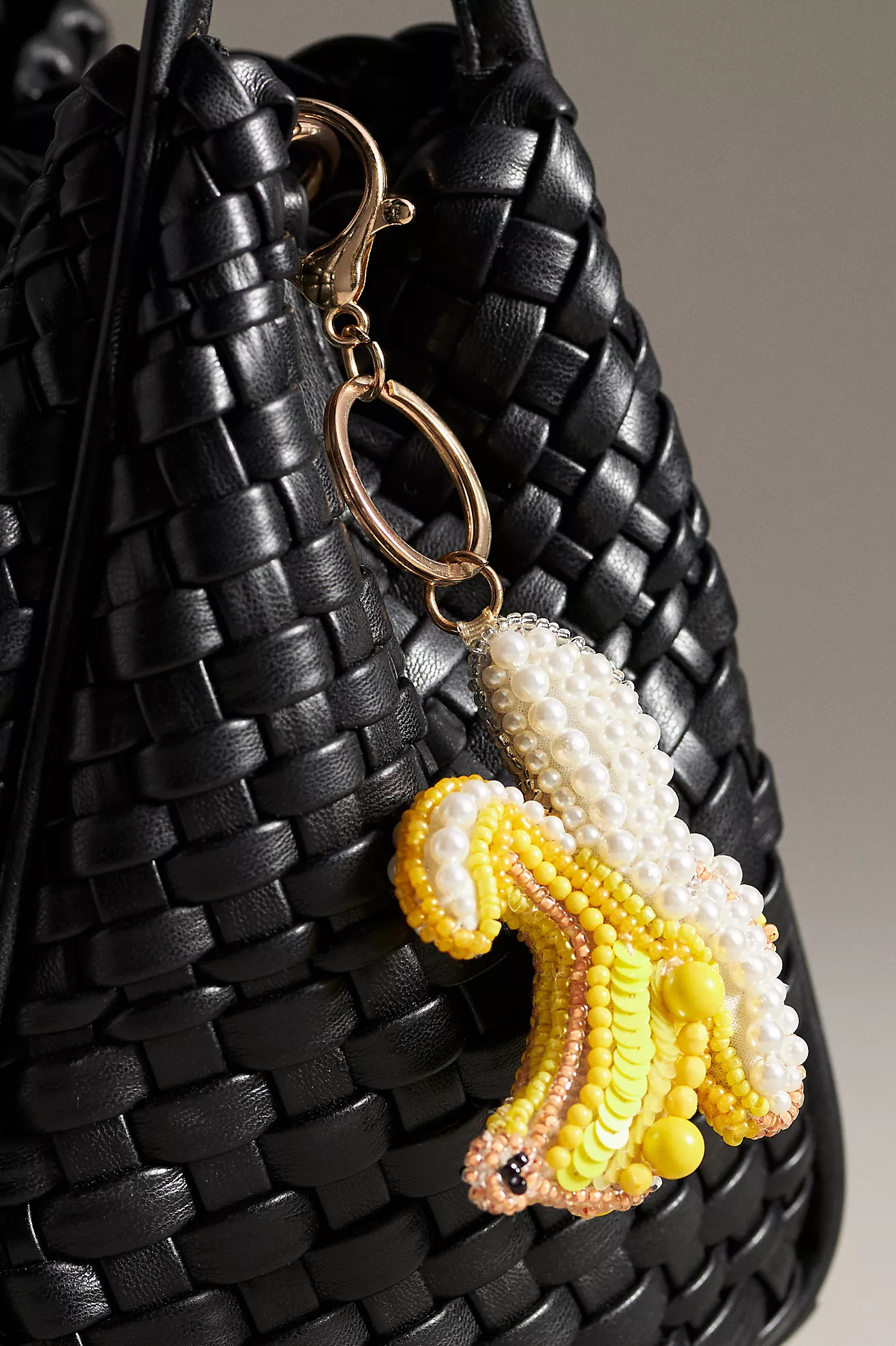 Beaded Fruit Icon Bag Charm | Anthropologie (US)