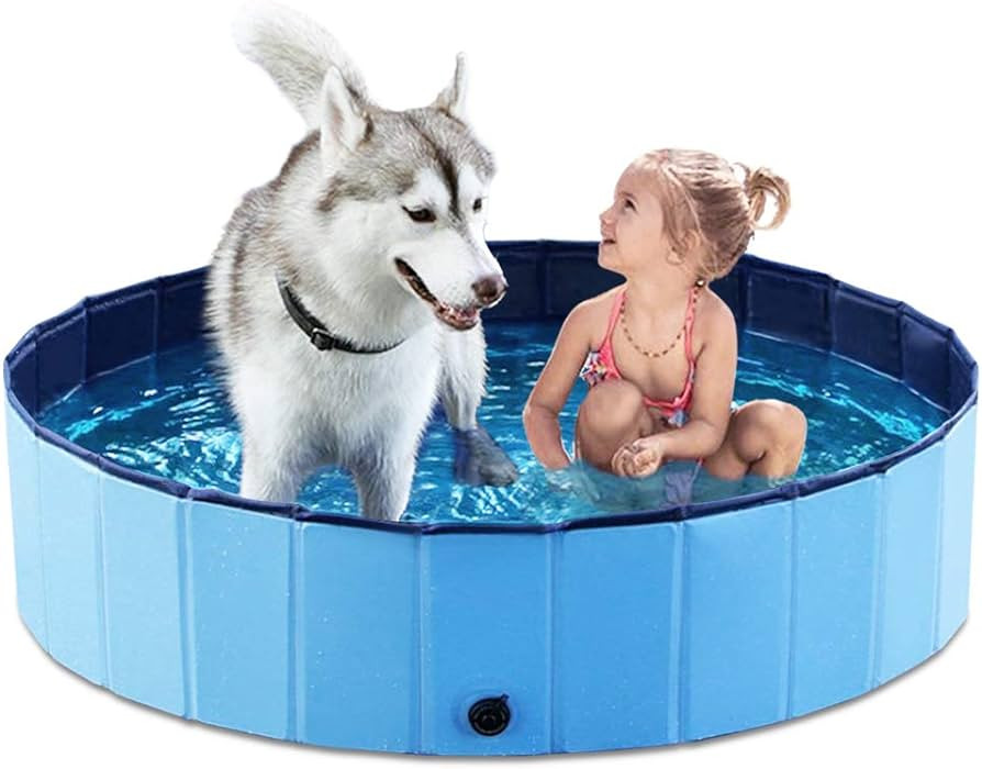 Jasonwell Foldable Dog Pet Bath Pool Collapsible Dog Pet Pool Bathing Tub Kiddie Pool for Dogs Ca... | Amazon (US)