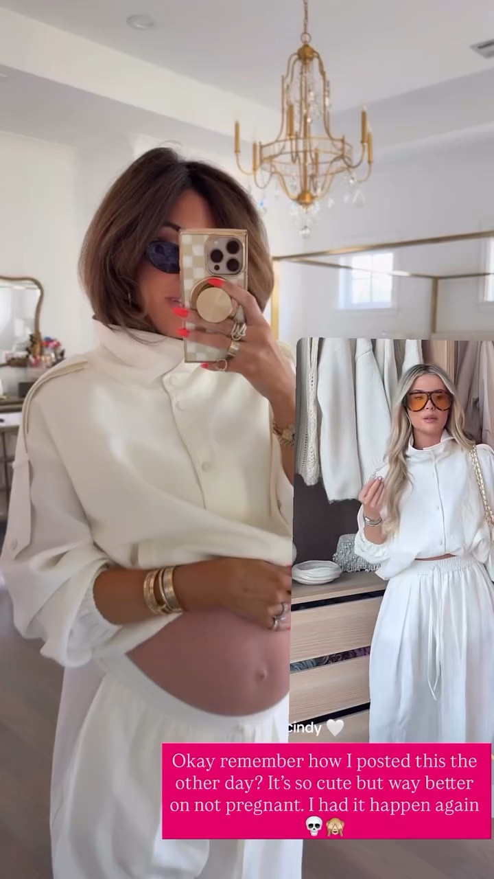 Wearing a size medium in this jacket and size medium in flowy pants! SIZE DOWN!! It runs large!! 

Spring outfits, Spring fashion, Vacation outfits, Date Night outfits, Zara finds, Zara matching sets Zara fashion, Vacation Outfits Emily Ann Gemma

#LTKBeauty #LTKootd #LTKmomlife