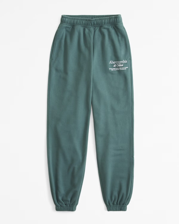 Logo Essential Sunday Sweatpant | Abercrombie & Fitch (UK)