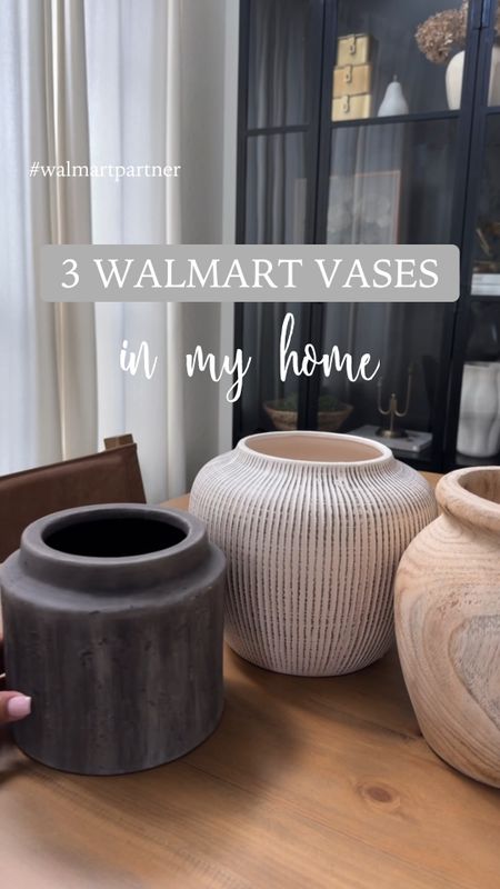 3 WALMART VASES ✨

in my home and how I style them! 🤍#walmartpartner @walmart vases have been going viral and I can definitely understand why!! They are SO pretty, can be used in so many ways, affordable, and give a high-end feel but for less 🙌🏼

✨ styled these:
+ in my dining room as a table centerpiece 
+ in my kitchen to hold utensils
+ in my bathroom on my shelves 

which one is your favorite? 😍 I can’t pick bc I love them all in different ways!! Will be sharing some other finds I spotted online that are new home finds! #walmartfinds 




#LTKHome