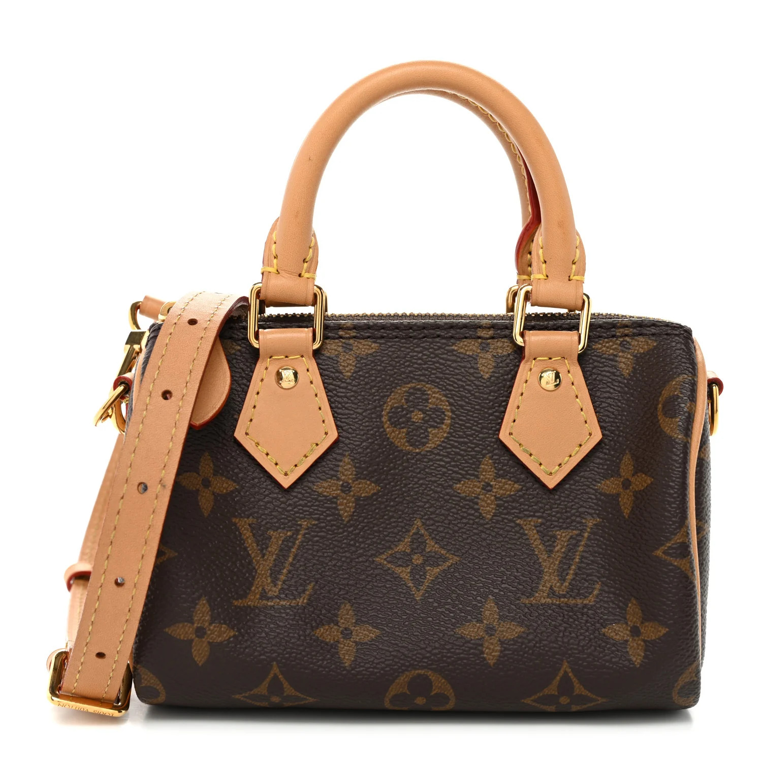 Louis Vuitton Monogram Nano Speedy Bandouliere 1902244 | FASHIONPHILE (US)