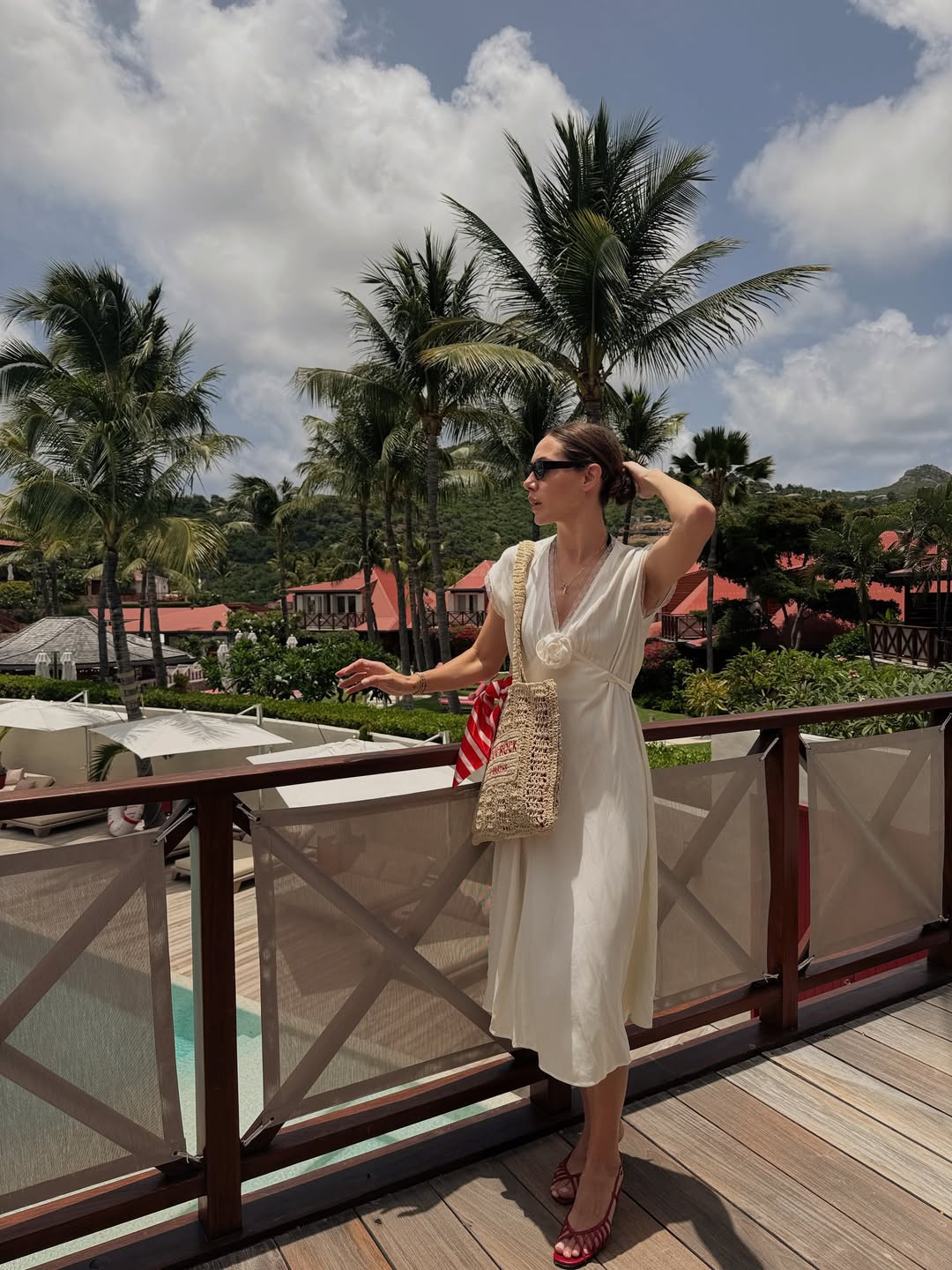 An easy white dress for sunny vacation days that takes you from lunch to an afternoon stroll. 

 #LTKgrwm #LTKootd #LTKTravel