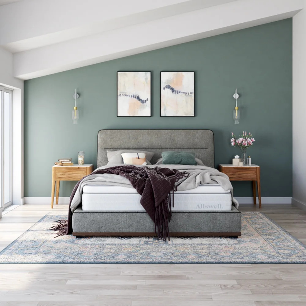 The Allswell Supreme 14" Bed in a Box Hybrid Mattress, Queen | Walmart (US)