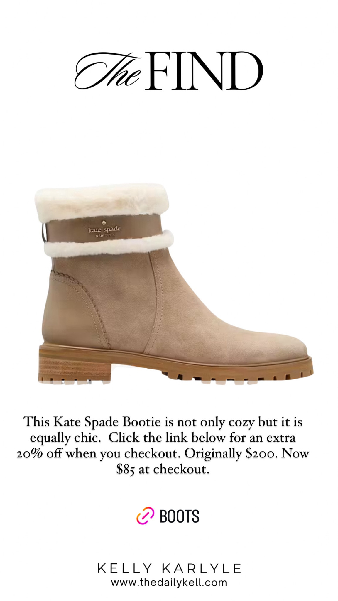 A fabulous boot for the colder months. Originally $200.  Now $85  

#LTKGiftGuide #LTKSeasonal #LTKFindsUnder100