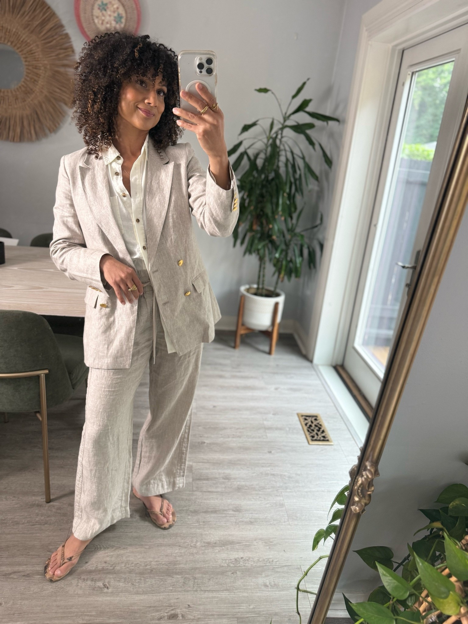 The perfect elevated basic look for women over 35. 
I’m wearing the S in the blazer and the pants. They fit true to size. 

@quince #QuincePartner

#LTKcanada #LTKsummer #LTKover50style