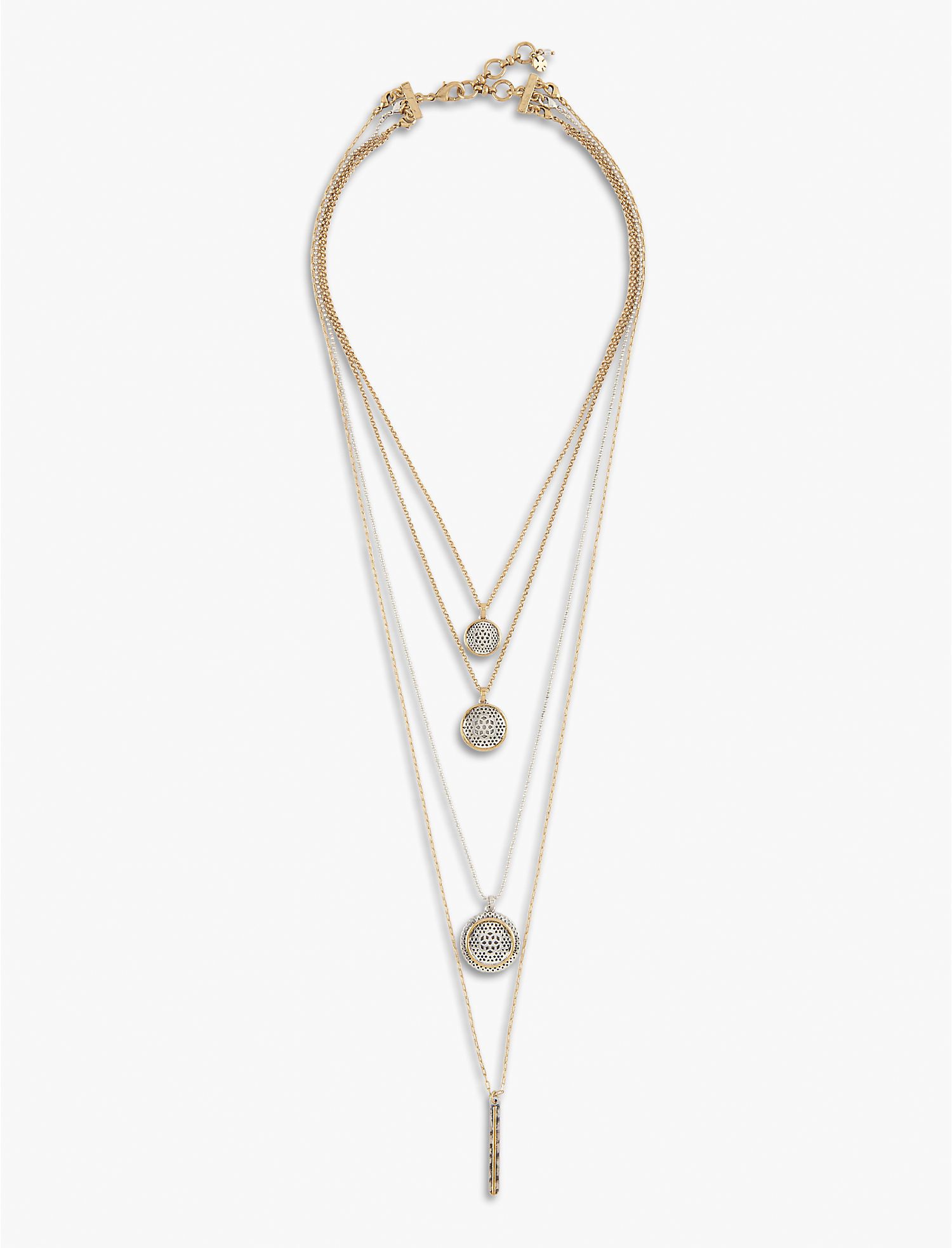 Openwork Layer Necklace | Lucky Brand | Lucky Brand