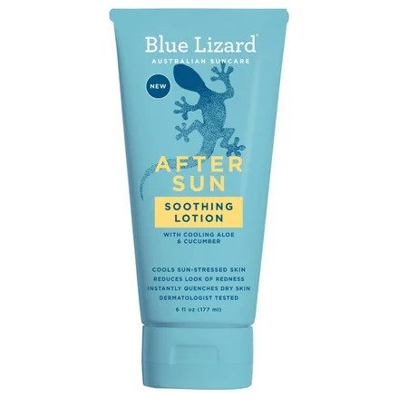 Blue Lizard After Sun Soothing Lotion Soothes and Hydrates 6 oz. | Walmart (US)