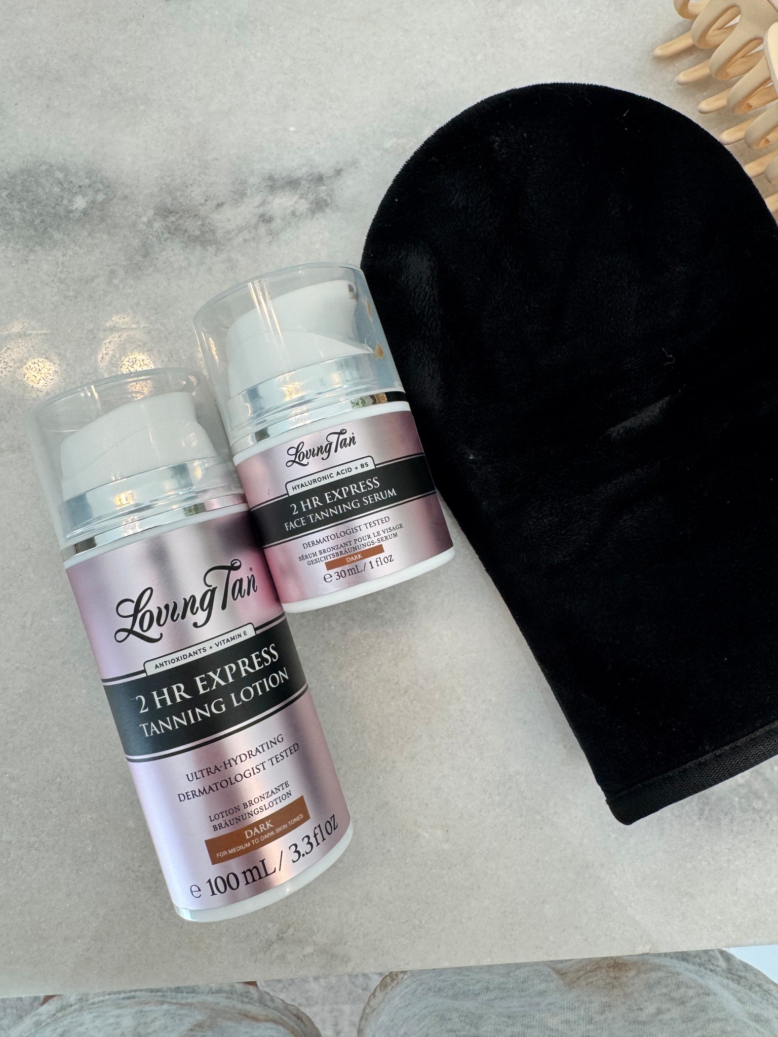 Self tan lotion I use