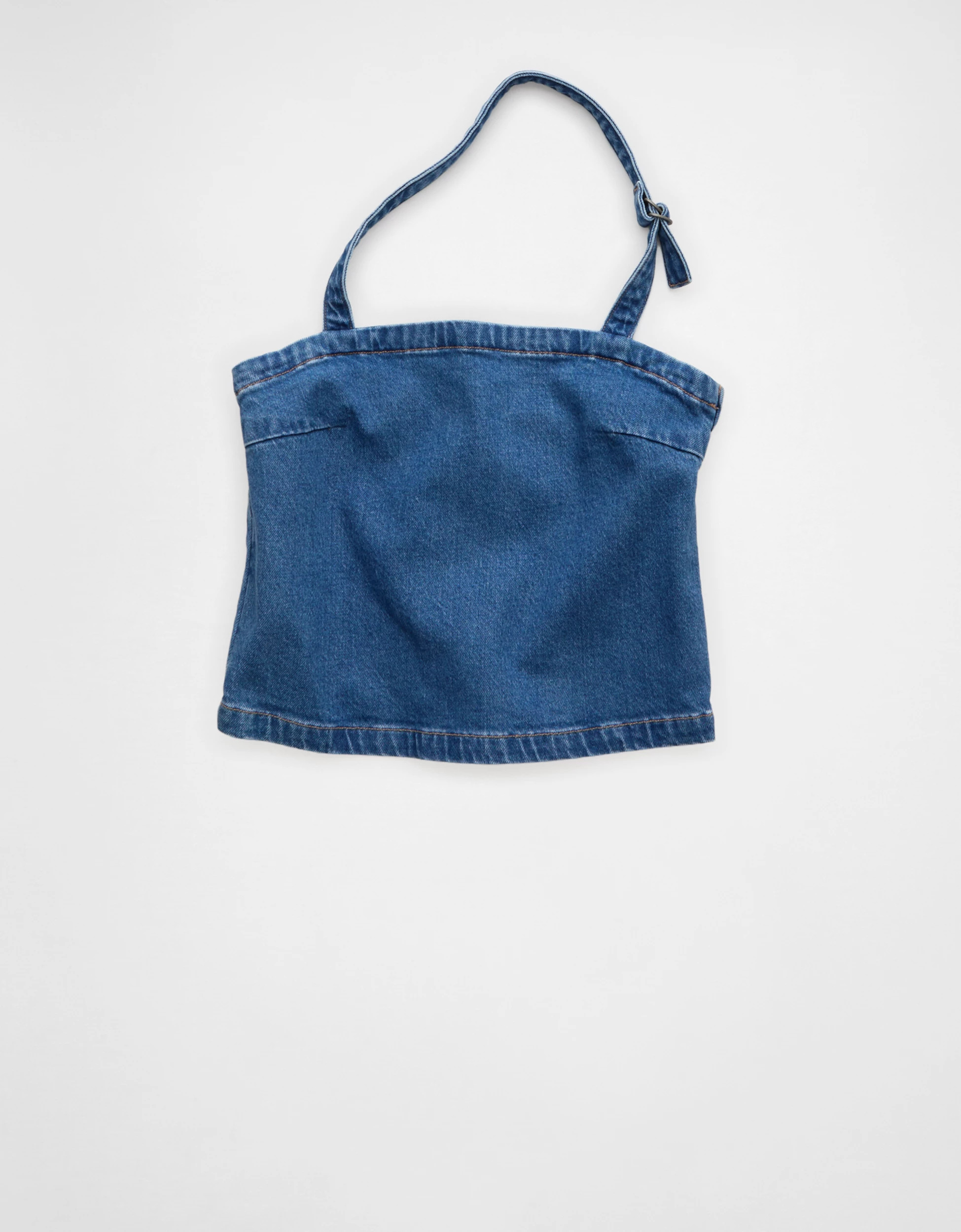 AE Denim Halter Top | American Eagle Outfitters (US & CA)