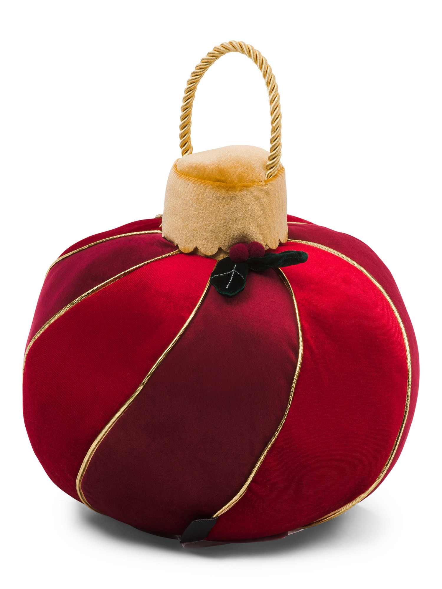 10in Velvet 3d Ornament Decorative Pillow | TJ Maxx