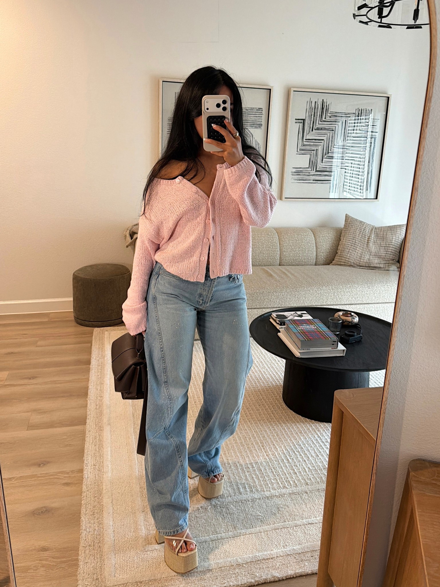 Size XS sweater + 27 denim!