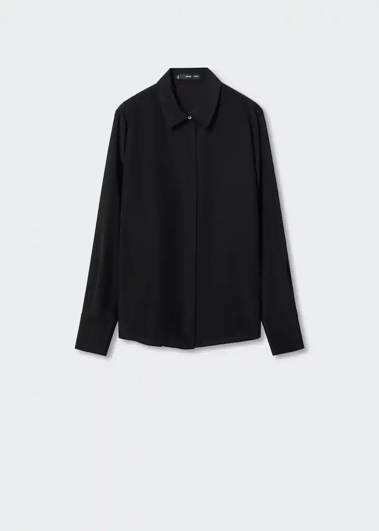 Search: Black silk shirt (166) | Mango United Kingdom | MANGO (UK)