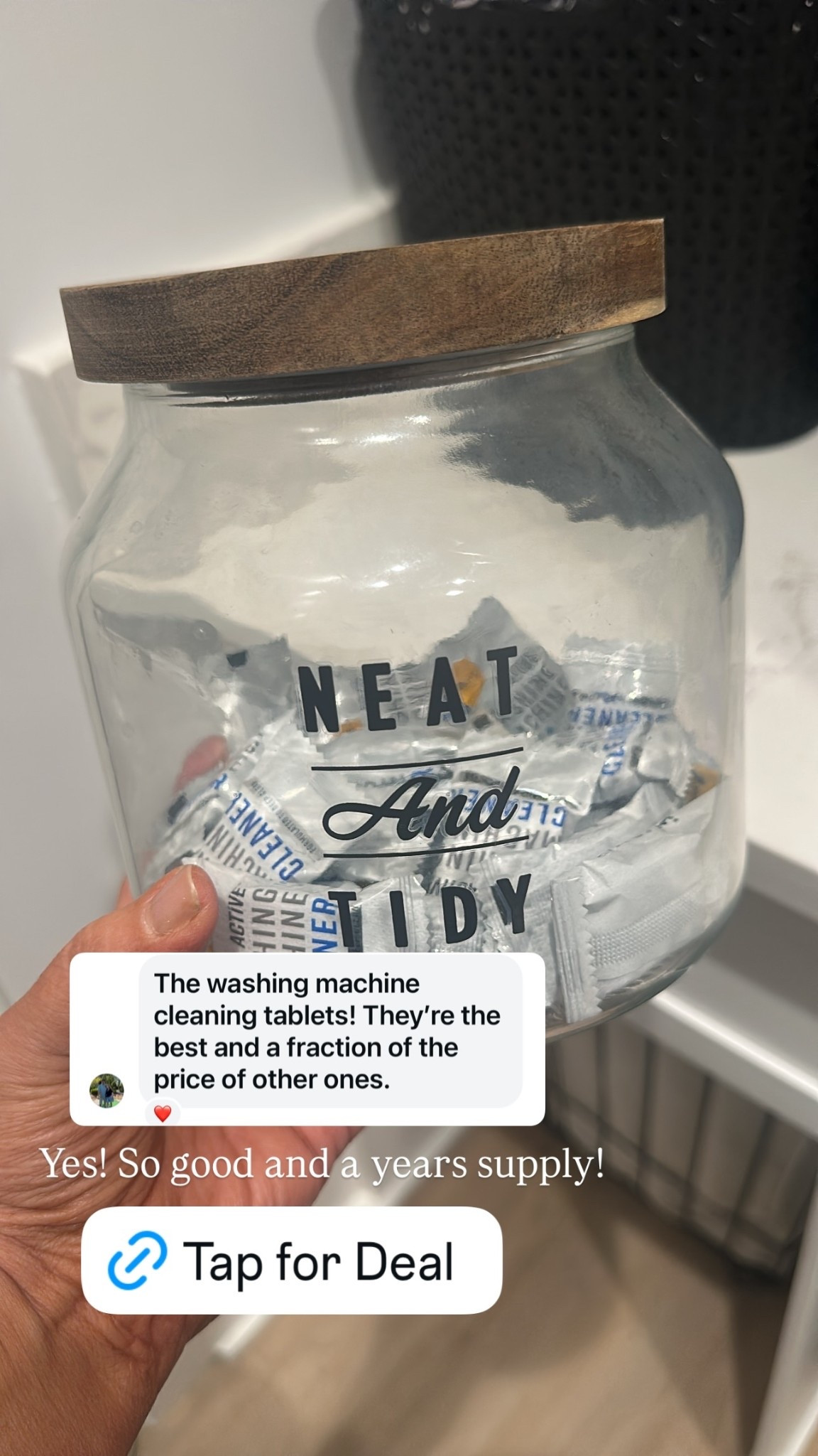 Yes! So good and a years supply!