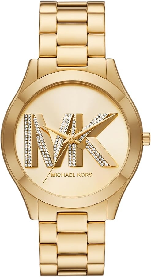 Michael Kors Slim Runway Women's Watch, Stainless Steel Bracelet Watch for Women | Amazon (US)