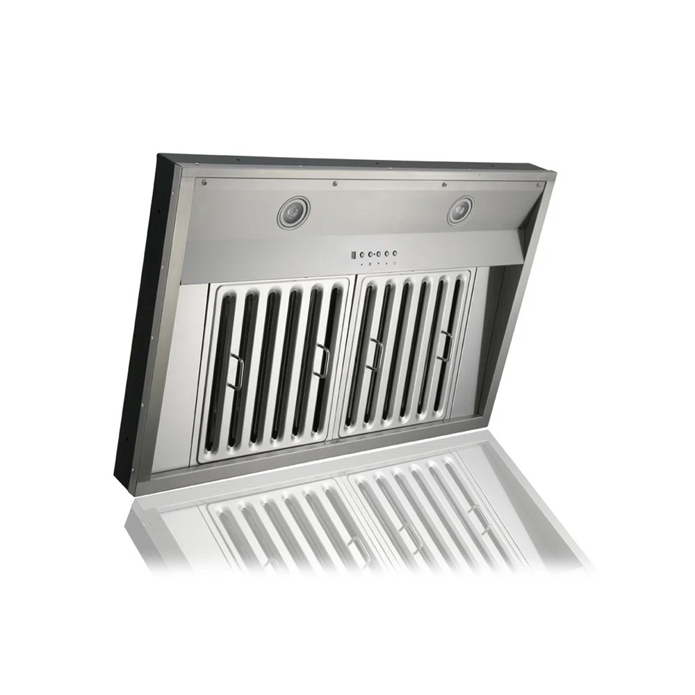 Kobe Range Hoods 36" Stainless Steel 1100 CFM Ducted (Vented) Insert Range Hood with Baffle Filte... | Wayfair North America