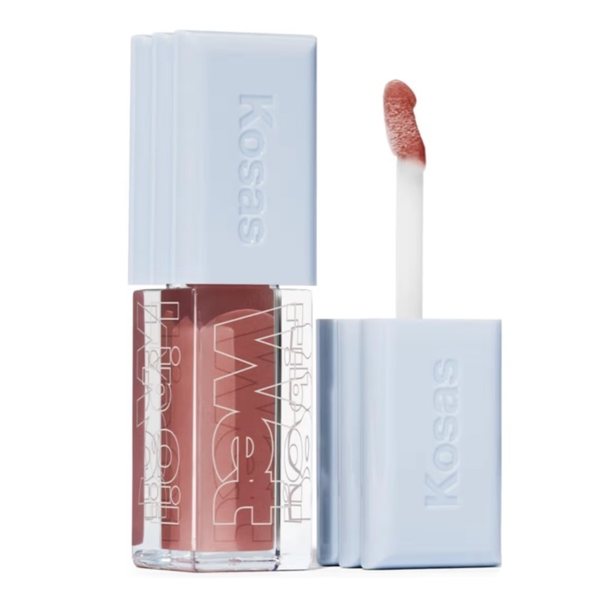 Kosas Wet Lip Oil Gloss - Hydrating Lip Plumping Treatment with Hyaluronic Acid & Peptides, Non-Sticky Finish (Unbuttoned)

#LTKmorningroutine #LTKselfcare #LTKgrwm