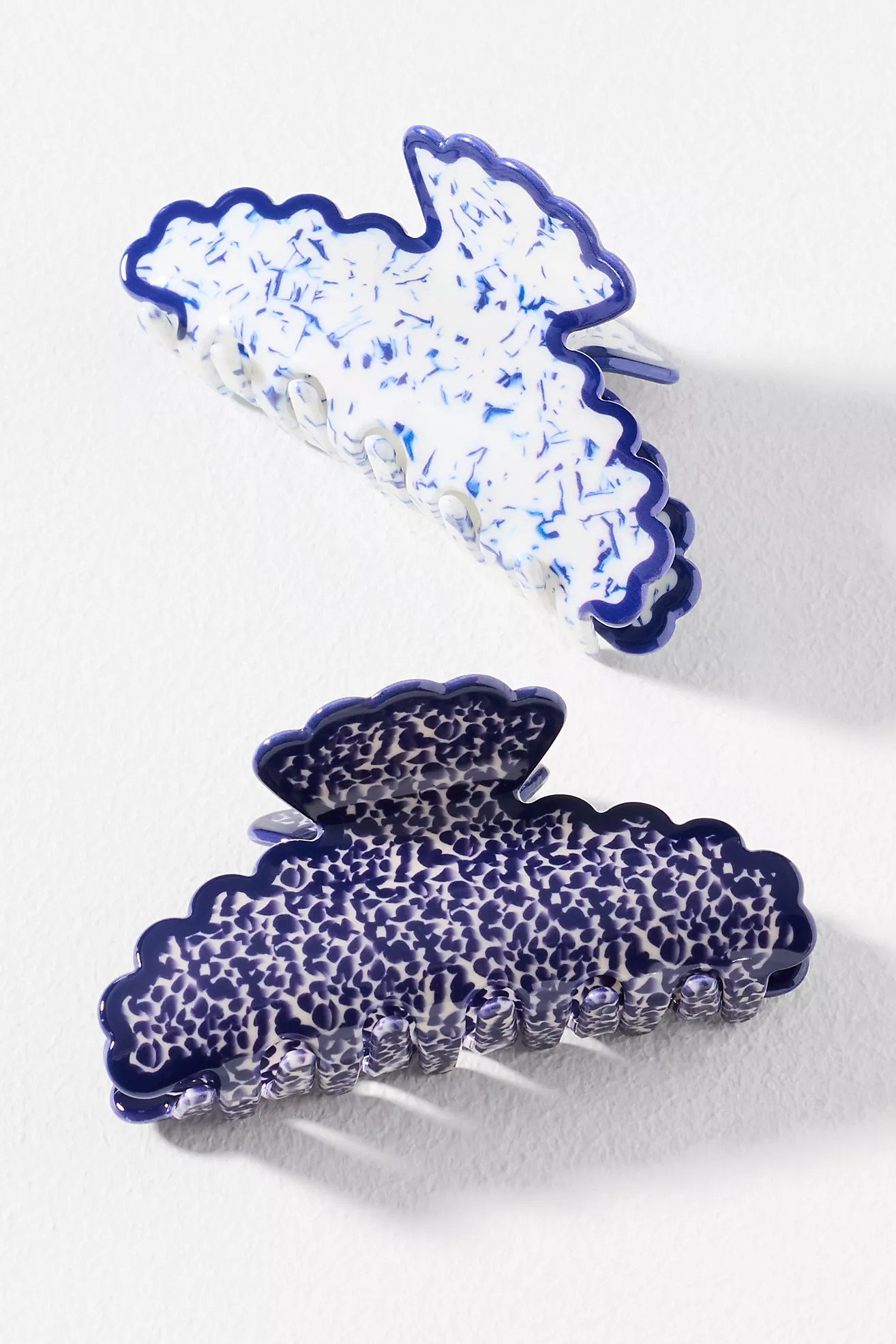 Textured Scalloped Claw Clip | Anthropologie (US)