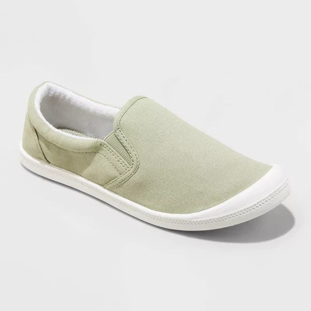 Women's Mad Love Kasandra Slip-On Canvas Apparel Sneakers | Target