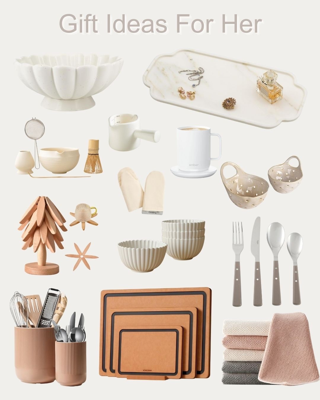 A few gifts ideas for her 

#LTKGiftGuide #LTKHoliday #LTKdayinmylife
