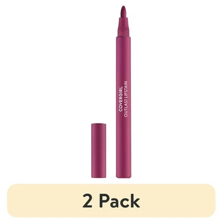 (2 pack) COVERGIRL Outlast Lipstain 40 Jazzberry Pink 0.05 fl oz | Walmart (US)