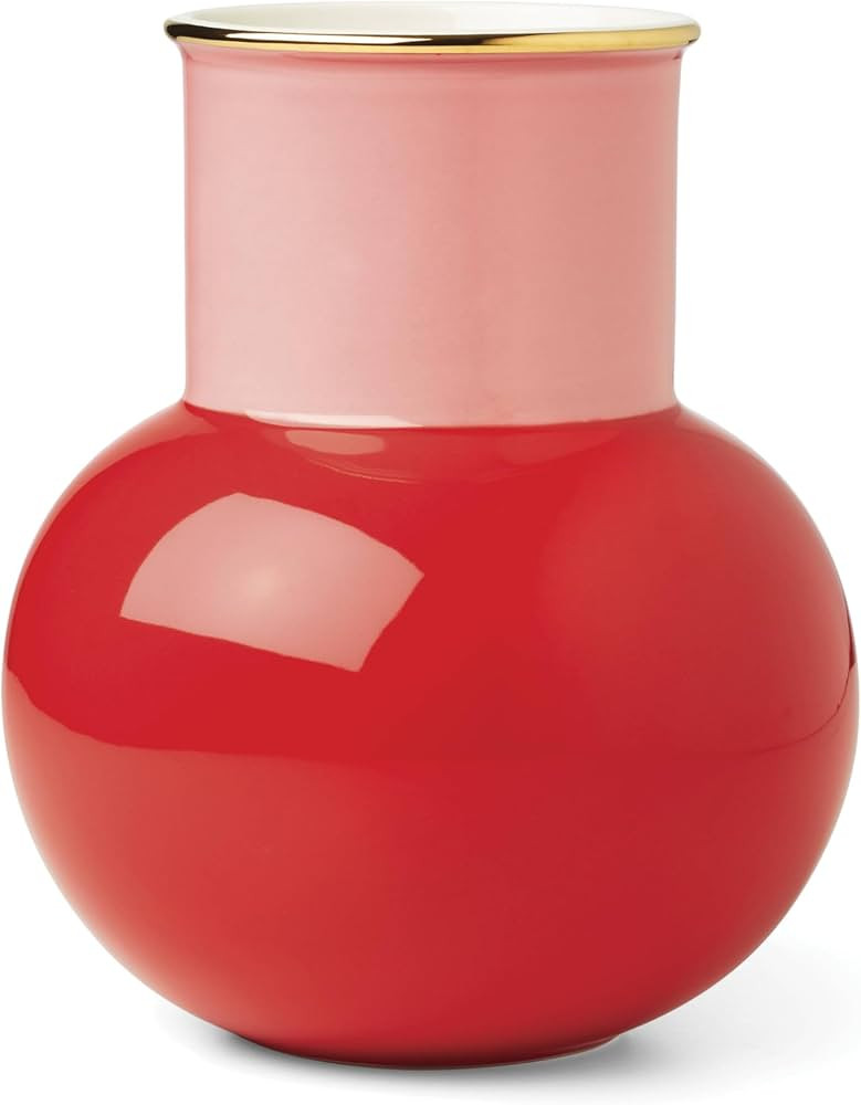 kate spade New York Make It Pop Warm Red Bouquet Vase | Amazon (US)