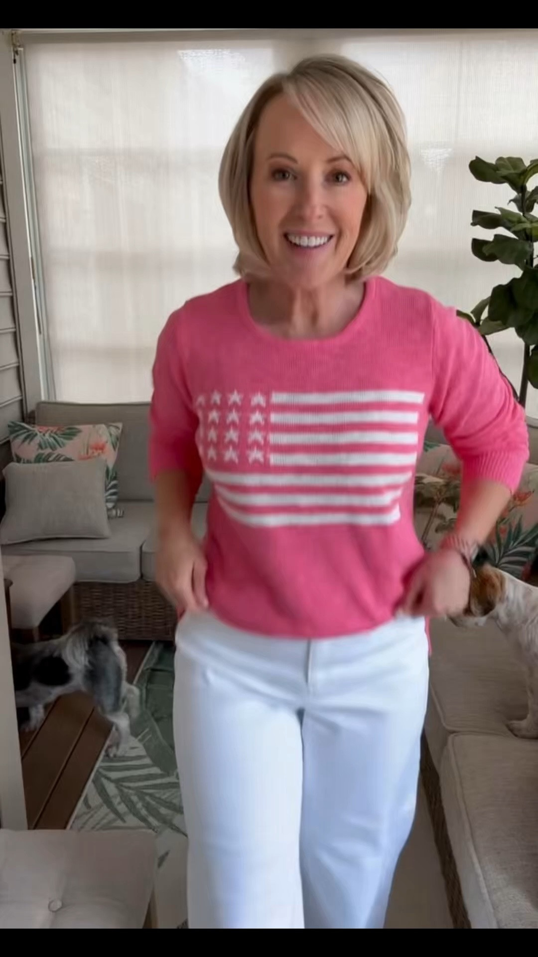 These Belle by Kim Gravel sweaters are exactly the kind of spring transition pieces I’m always looking for - lightweight, colorful, and easy to style with anything 🩷🩵 I’ve been wearing these sweaters nonstop lately because they look so cute with white pants and jeans and they’re perfect for those cooler spring days. The best part is they’re so comfy but still have those flattering details that will make your outfit feel elevated. Shop my looks!

#LTKootd #LTKSeasonal