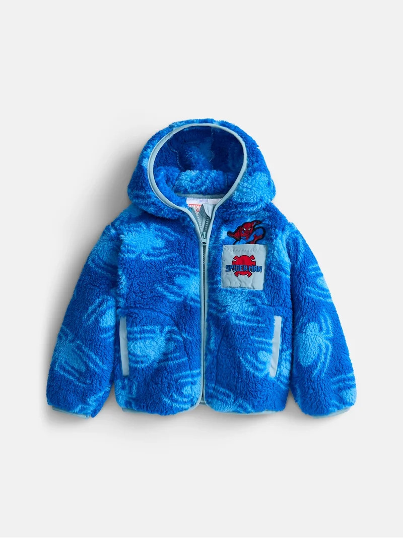Character Toddler Fleece Jacket with Hood, Sizes 12M-5T | Walmart (US)