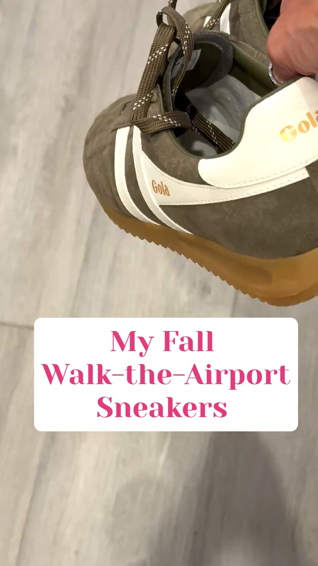 My fall walk-the-airport travel shoe

#LTKShoeCrush