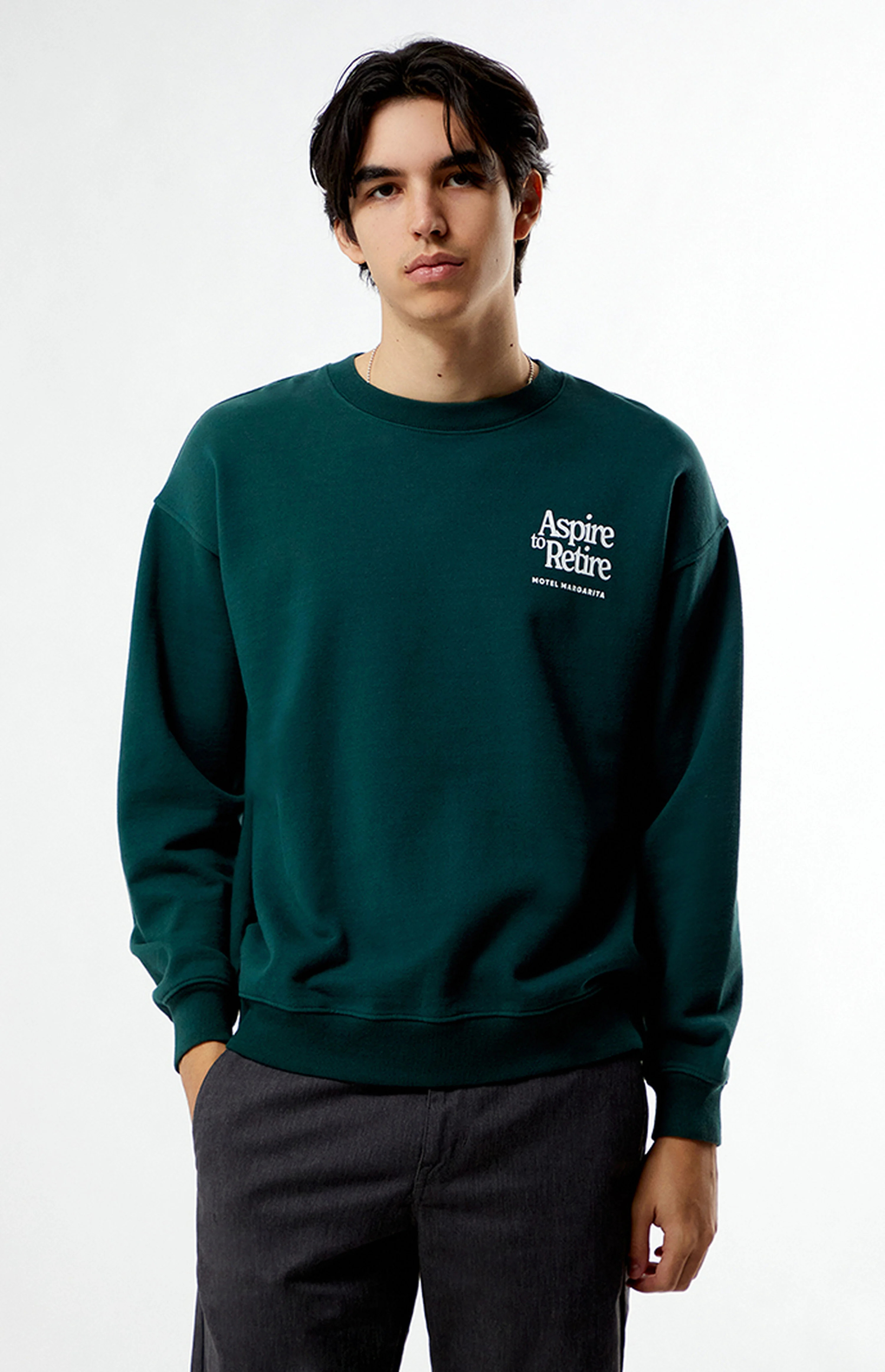 Motel Margarita Aspire To Retire Crew Neck Sweatshirt | PacSun