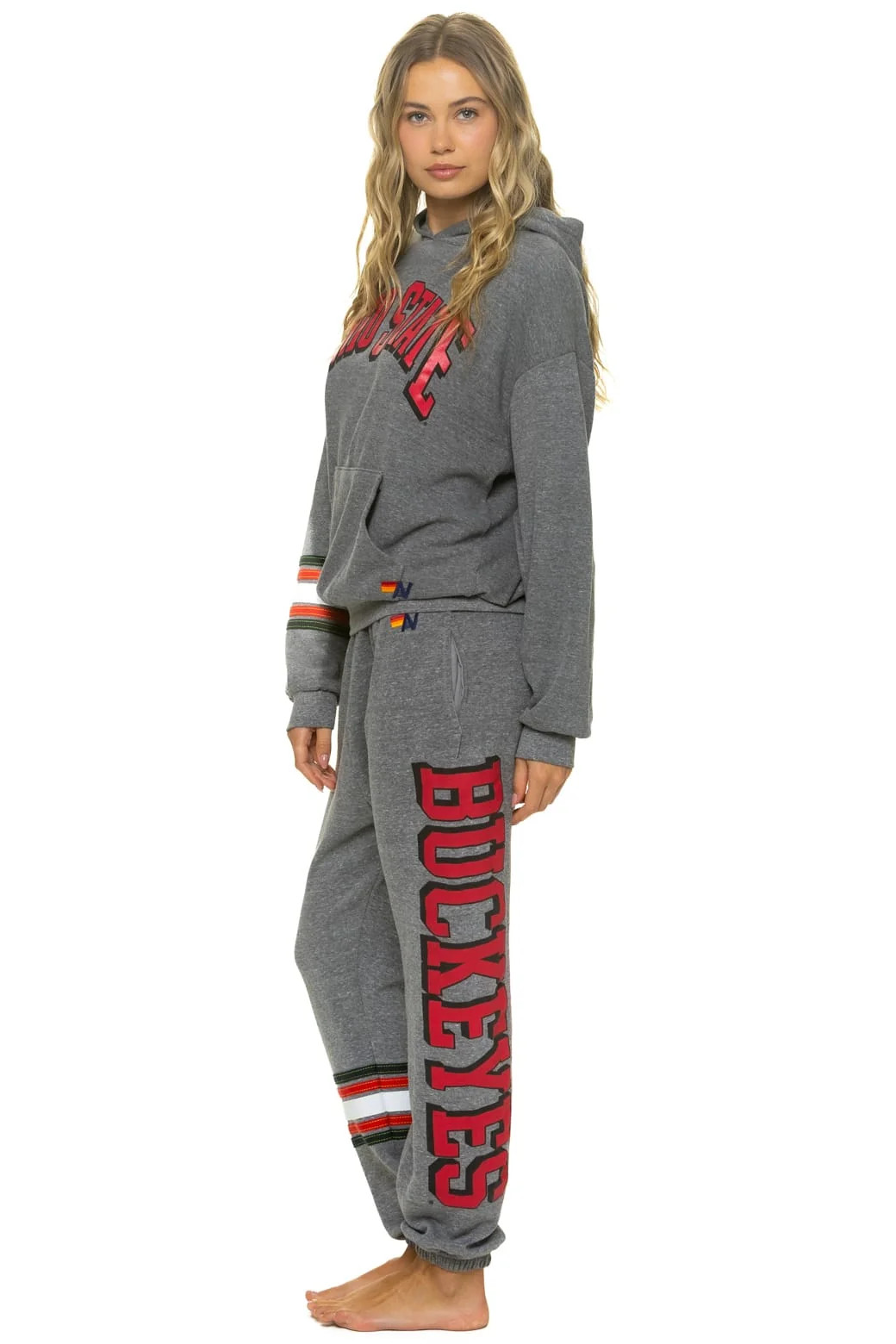 OHIO STATE UNIVERSITY 2026 UNISEX POCKET SWEATPANTS - HEATHER GREY | Aviator Nation