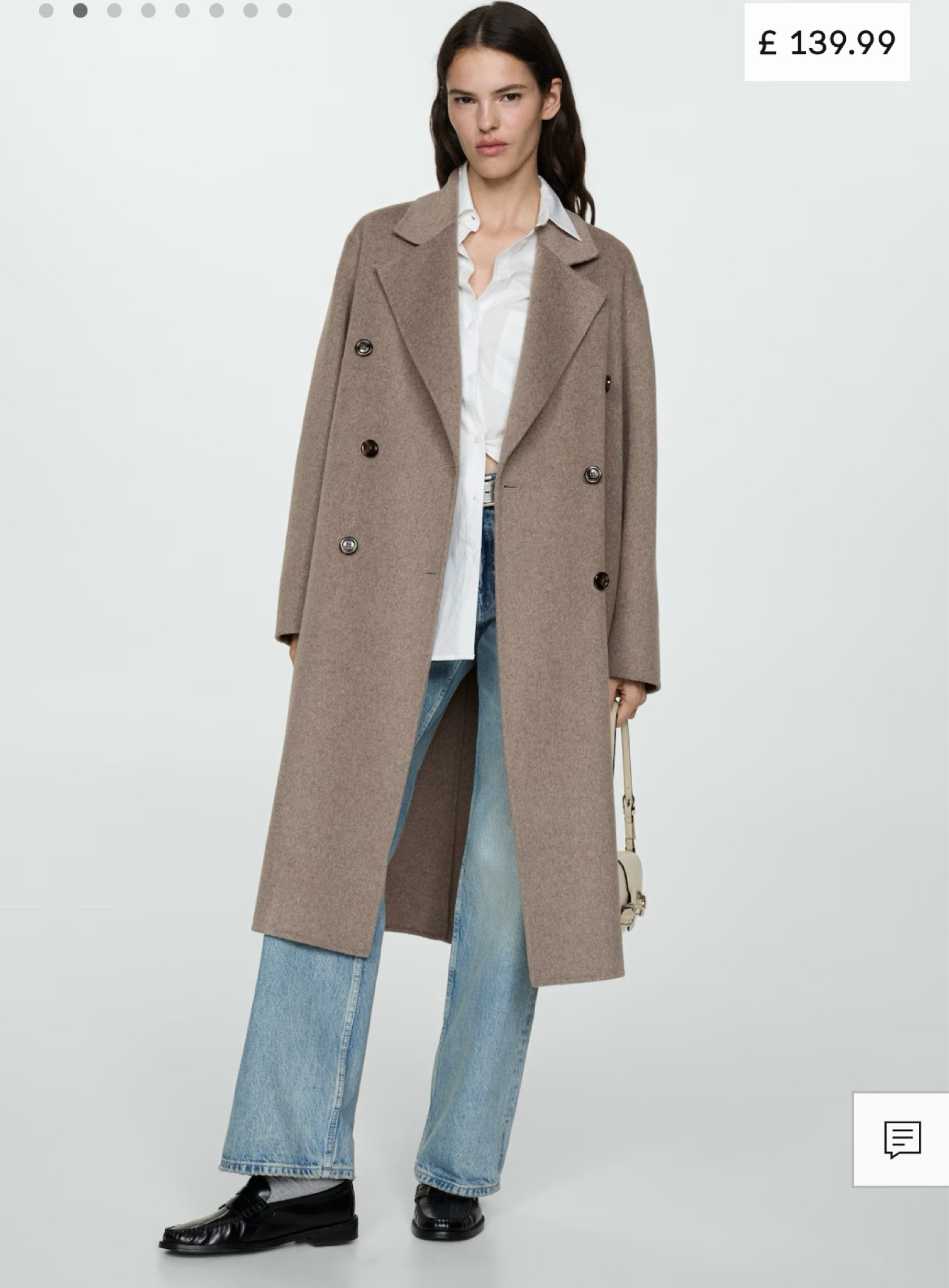 My beige coat is sold out. This is the exact same style in a darker colour. It comes in a gorgeous chocolate colour and black too. 

#LTKuk #LTKeurope