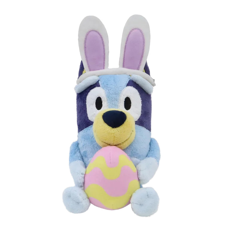 Bluey 7.75-Inch Plush with Easter Egg and Bunny Ears | Walmart (US)