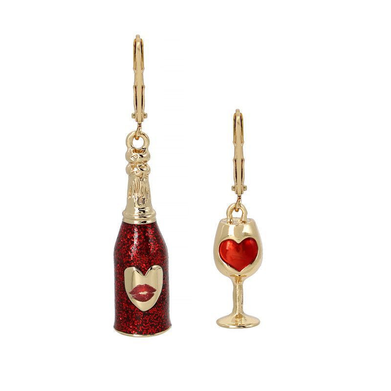 Wine Mismatched Earrings | Belk