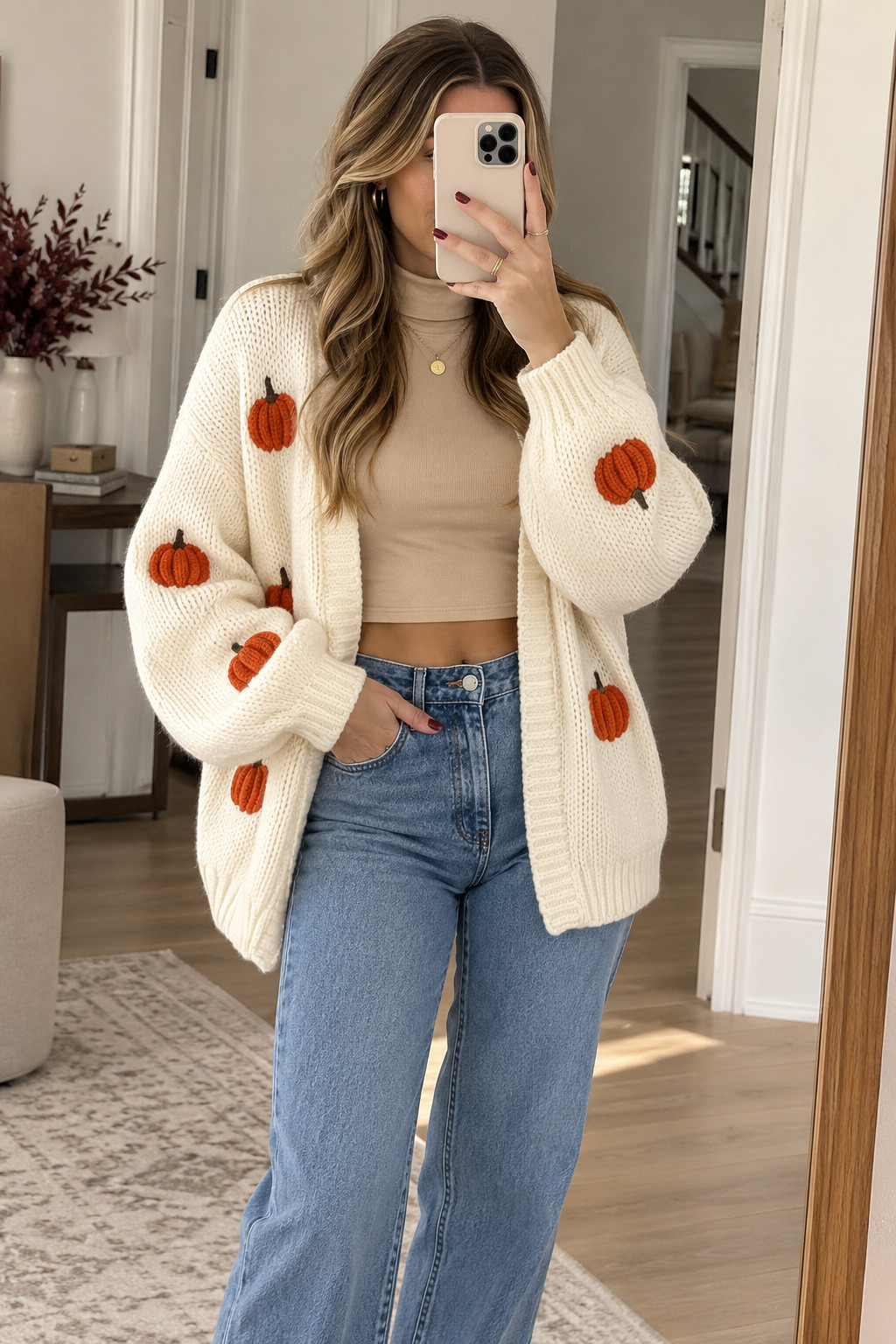 If you love Halloween but still want your outfits to feel cute and put together, these Amazon cardigan finds are such a good option 👻✨ I’m loving the oversized knits, playful ghost prints, pumpkins and skeleton details. They make a basic jeans-and-tank outfit instantly more fun and honestly look so cozy for chilly October mornings and evenings. #AmazonHalloween #HalloweenCardigan #SpookyCute #FallCardigan #HalloweenClothes #OctoberOutfits #FallFashionFinds #AmazonStyle #GhostSweater #PumpkinSweater #HalloweenLook #CozyStyle #FallFashionIdeas #SpookySeason #AmazonFashion 

 #LTKSeasonal #LTKU #LTKSaleAlert