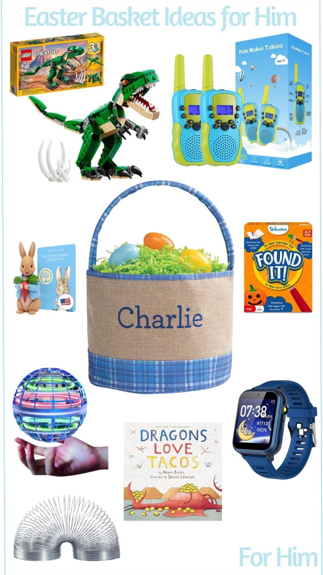 Easter basket ideas for little boys! These are so fun and he will love them! 

#LTKKids #LTKSeasonal #LTKmomlife